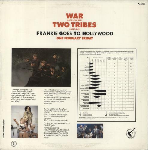 Frankie Goes To Hollywood Two Tribes (Carnage) UK 12